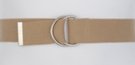 navy blue cotton dee-ring belt
