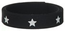 white stars on black webbing