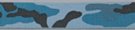 blue base camouflage 1-1/4" webbing