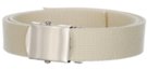 acrylic natural color military belt 6-pack