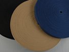 rolls of cotton military belt webbing