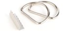 1.5 inch D-ring belt hardware set