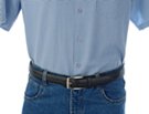 economy leather belts