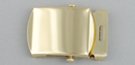 brass plate military-style buckle