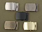 selection of military style buckles