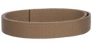 khaki 1" acrylic canvas webbing