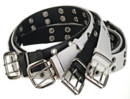 four premium grommet belts