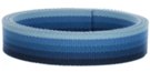 five-tone blue striped webbing