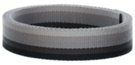 five-tone gray striped webbing