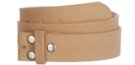 camel suede leather belt strap