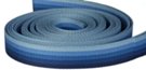 graduated blue webbing straps packet