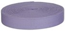mini-roll of lavender acrylic webbing