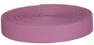 mini-roll of mauve acrylic webbing