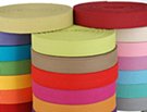 1.25 and 1.5 inch webbing mini-rolls