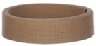 medium khaki wide acrylic canvas webbing