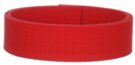 red wide acrylic canvas webbing