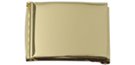 brass plate flip-top buckle