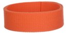 medium orange 1-1/2" acrylic webbing